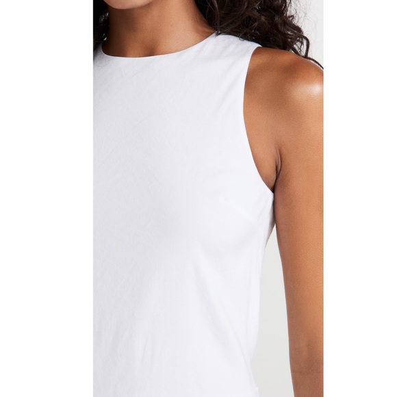 NEW VINCE WHITE SLEEVELESS ROMPER - Picture 3 of 10